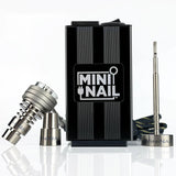 Hybrid Enail Kit / Quartz Titanium / Flat Tip Dabber | MININAIL