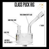 Glass Puck Rig | MININAIL x PURR GLASS