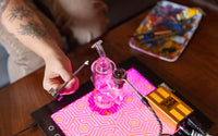 ENail Kit • Quartz Hybrid Titanium • Orange Controller • Multi-Tip Dabber Cap | MININAIL