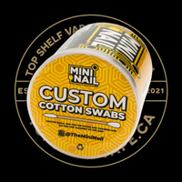 Custom Cotton Swabs ( 100 Qtips )