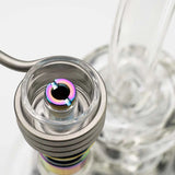 ENail Kit • Quartz Hybrid Titanium • Orange Controller • Multi-Tip Dabber Cap | MININAIL