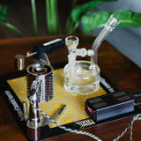 Coil Caddy Kit with Wireless Flower Wand ( Glass Bowl )