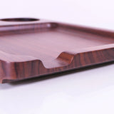 Old Faithful by Matriarch | Large Black Walnut Wooden Rolling Tray